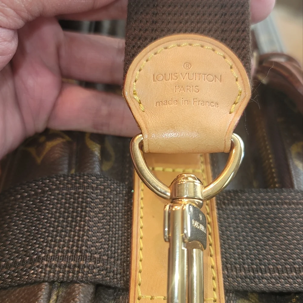 Louis Vuitton Monogram Satellite 53 Suitcase Luggage With Strap/Accessor…